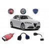 Pack spécial Alfa Giulia : Matériel + Logiciel Multiecuscan en français (Version USB)